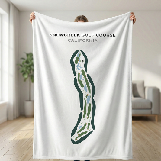 Snowcreek Golf Course, California - Printed Golf Courses