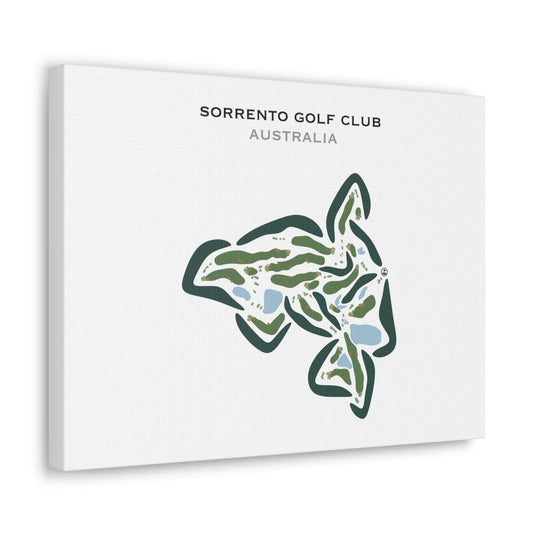 Sorrento Golf Club, Australia - Printed Golf Courses