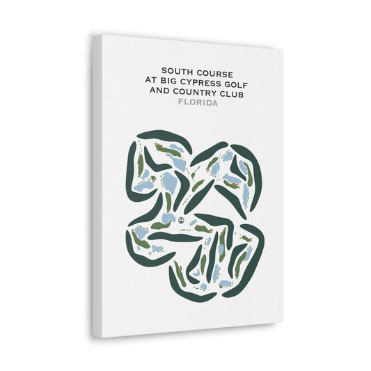 South Course at Big Cypress Golf & Country Club, Florida - Printed Golf Courses