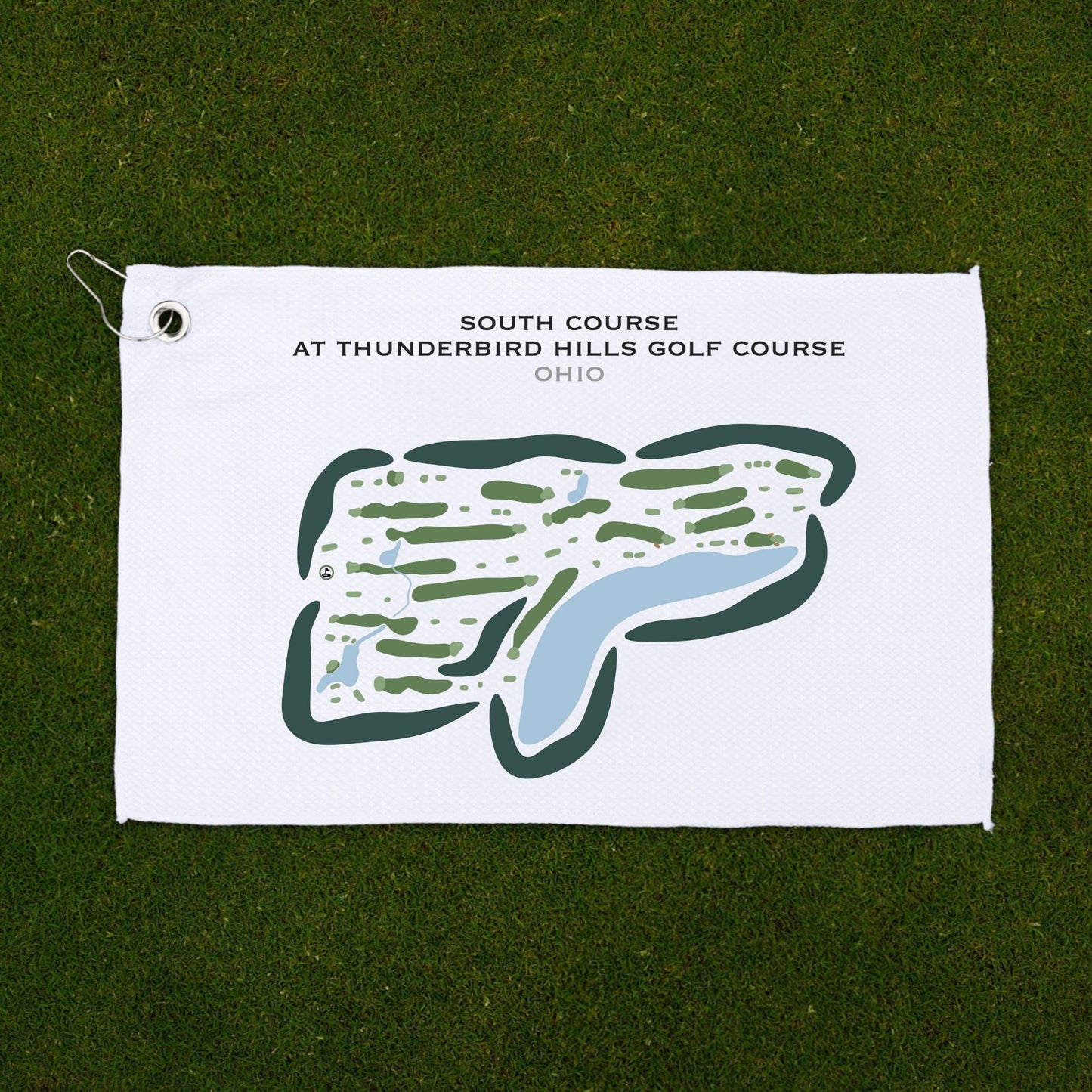 South Course at Thunderbird Hills Golf Course, Ohio - Printed Golf Courses