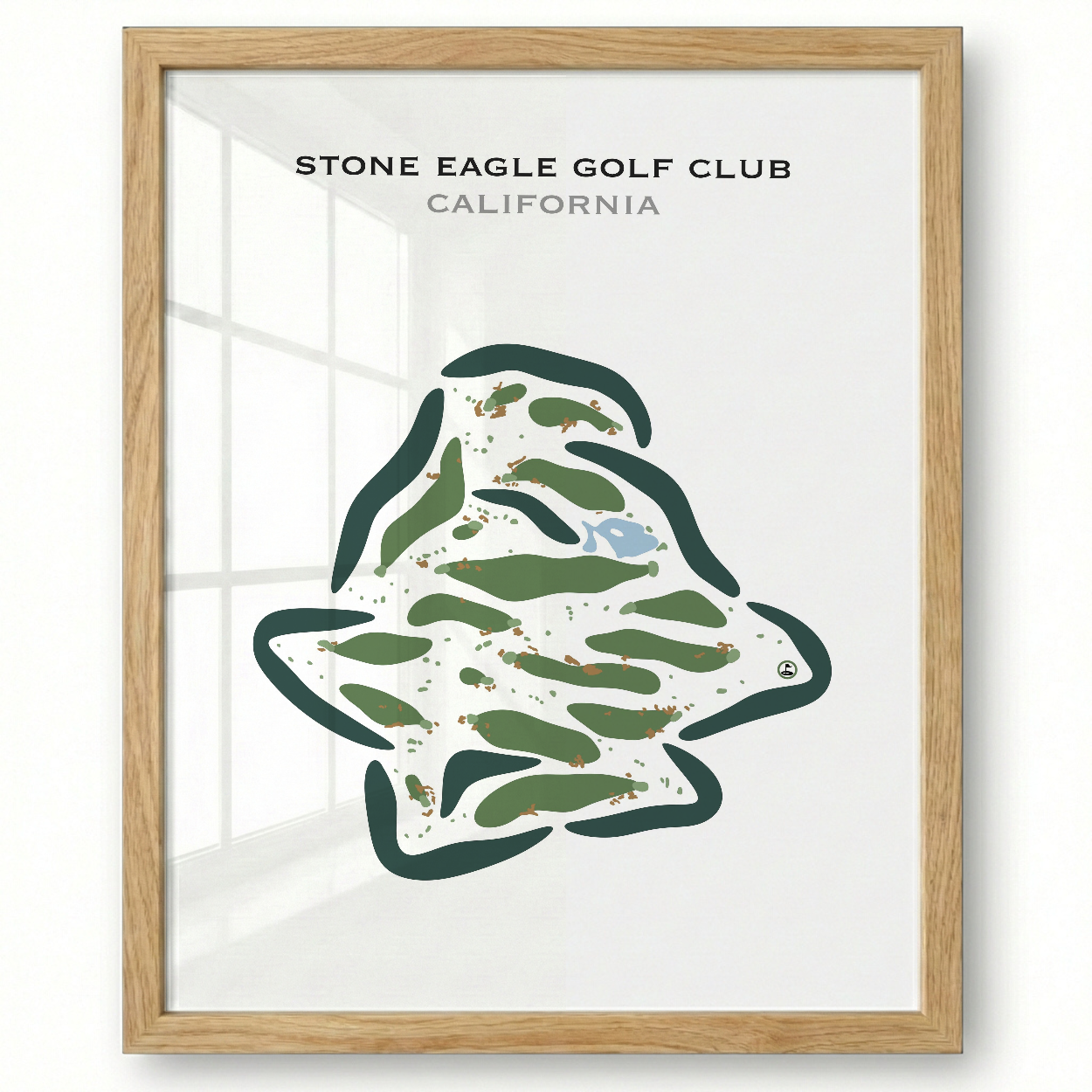 Stone Eagle Golf Club, California - Printed Golf Courses