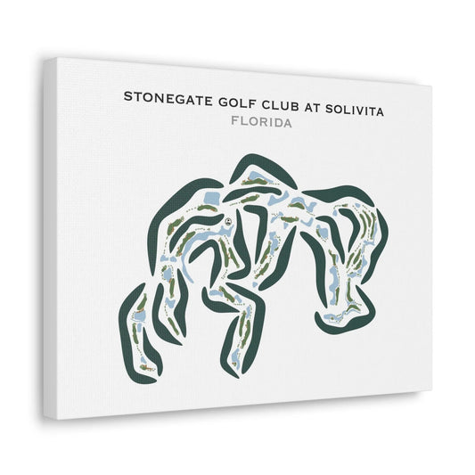Stonegate Golf Club at Solivita, Florida - Printed Golf Courses