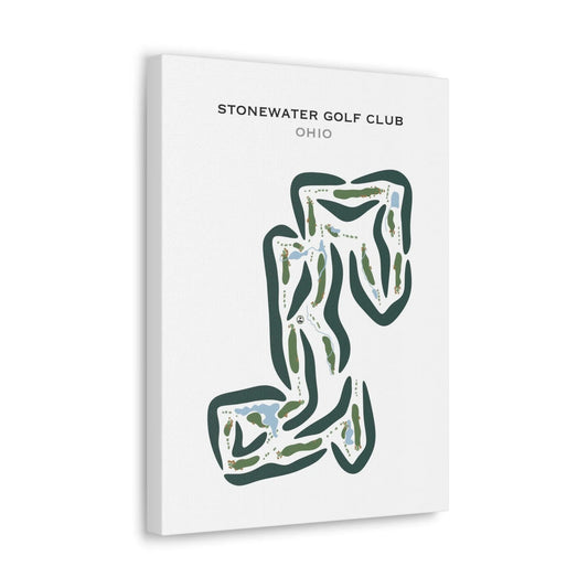 StoneWater Golf Club, Ohio - Printed Golf Courses