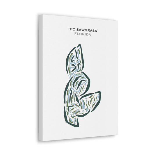 TPC Sawgrass - Dye's Valley Course and The Players Stadium Courses, Florida - Printed Golf Courses
