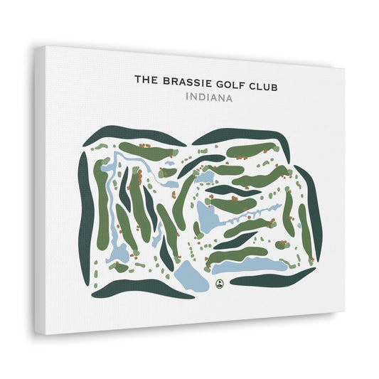 The Brassie Golf Club, Indiana - Printed Golf Courses
