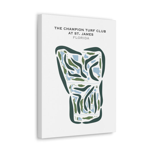 The Champion Turf Club at St. James, Florida - Printed Golf Courses