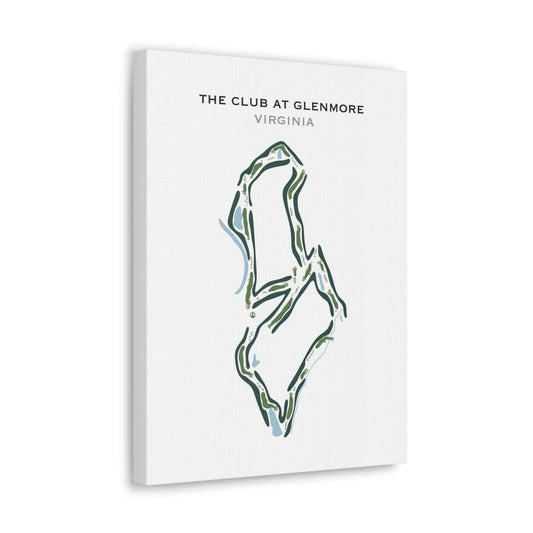 The Club at Glenmore, Virginia - Printed Golf Course