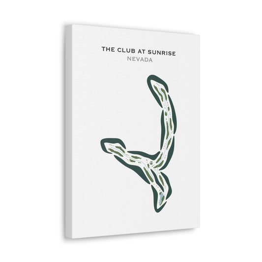 The Club at Sunrise, Nevada - Printed Golf Courses