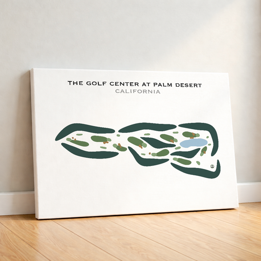 The Golf Center at Palm Desert, California - Printed Golf Courses