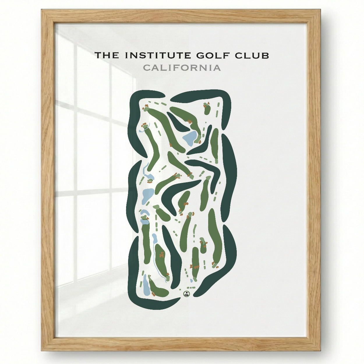 The Institute Golf Club, California - Printed Golf Courses
