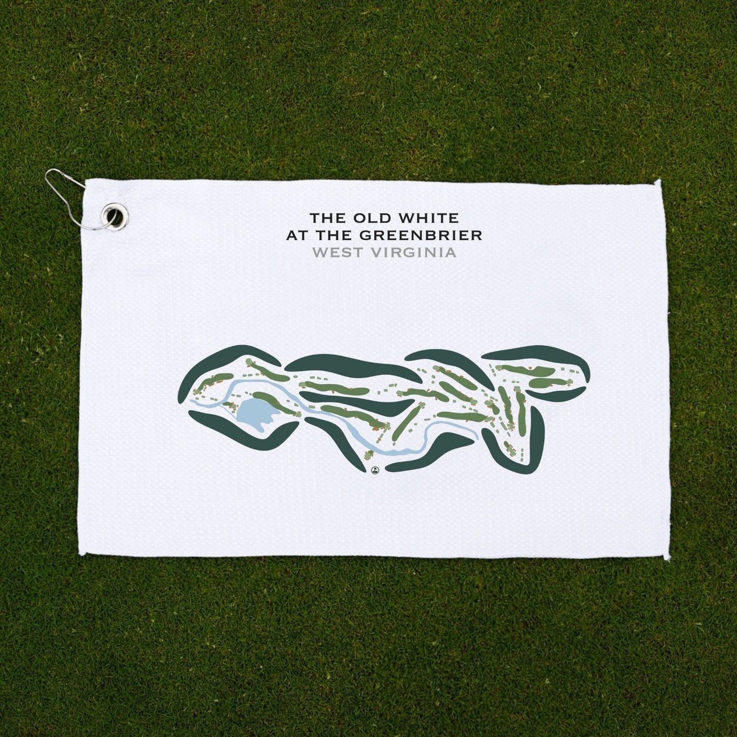 The Old White at The Greenbrier, West Virginia - Printed Golf Courses