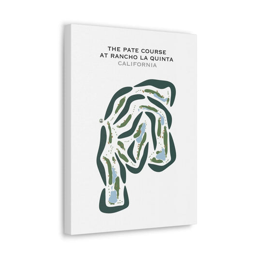 The Pate Course at Rancho La Quinta Country Club, California - Printed Golf Courses