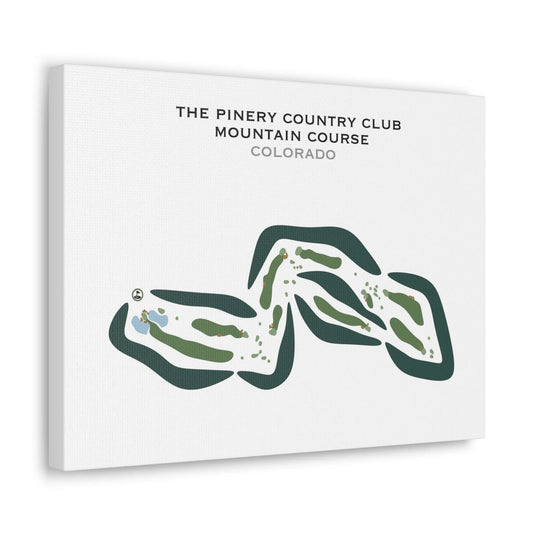 The Pinery Country Club, Mountain Course, Colorado - Printed Golf Courses