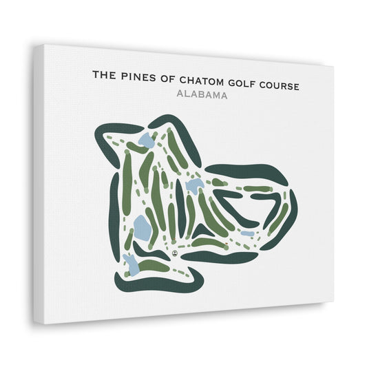 The Pines of Chatom Golf Course, Alabama - Printed Golf Courses