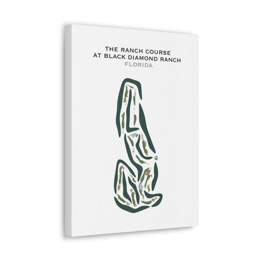 The Ranch Course at Black Diamond Ranch, Florida - Printed Golf Courses