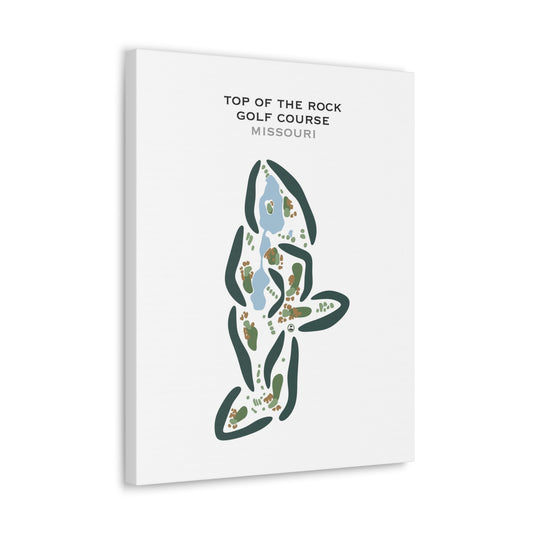Top of the Rock Golf Course, Missouri - Printed Golf Courses
