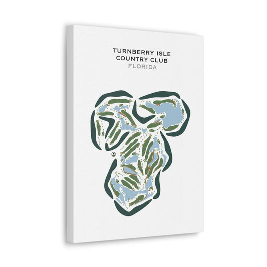 Turnberry Isle Country Club, Florida - Printed Golf Courses