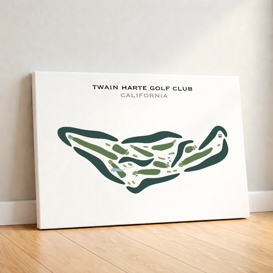 Twain Harte Golf Club, California - Printed Golf Courses