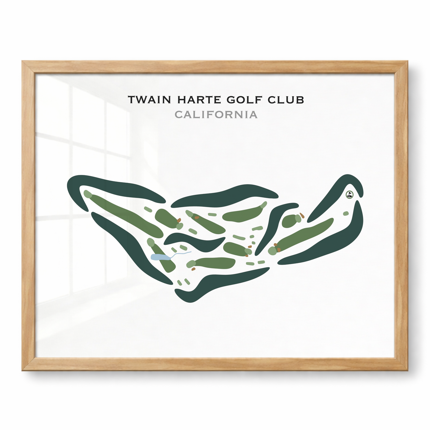 Twain Harte Golf Club, California - Printed Golf Courses