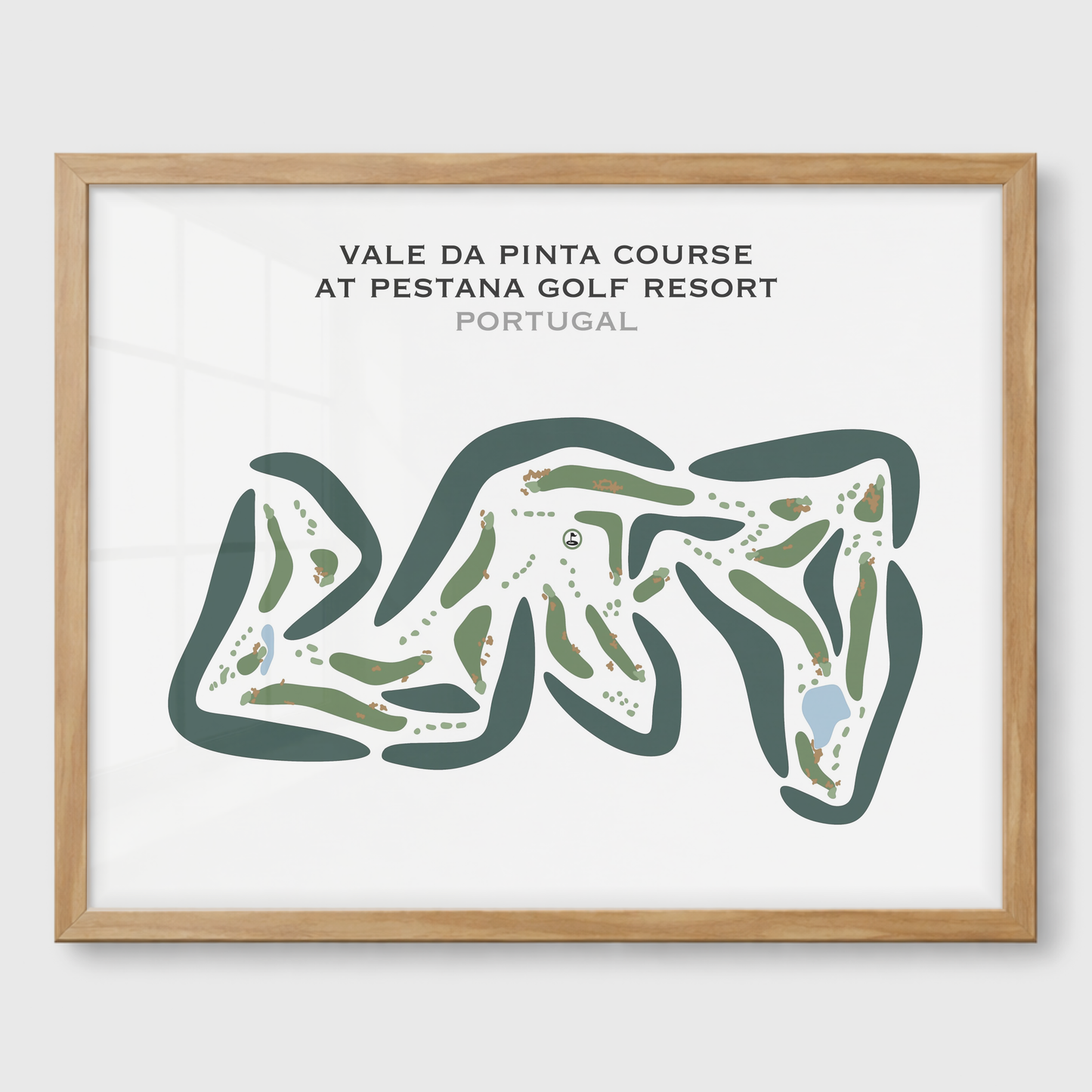 Vale da Pinta Course at Pestana Golf Resort, Portugal - Printed Golf Courses