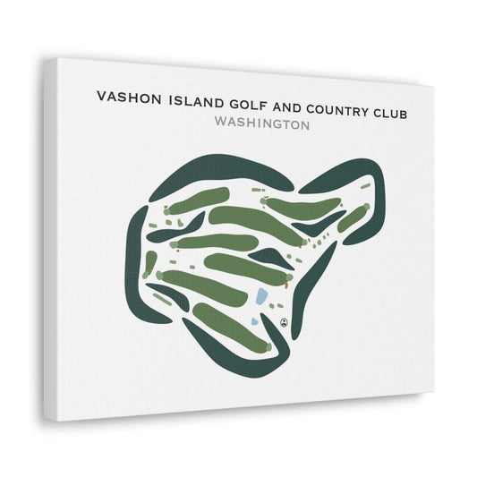 Vashon Island Golf & Country Club, Washington - Printed Golf Courses