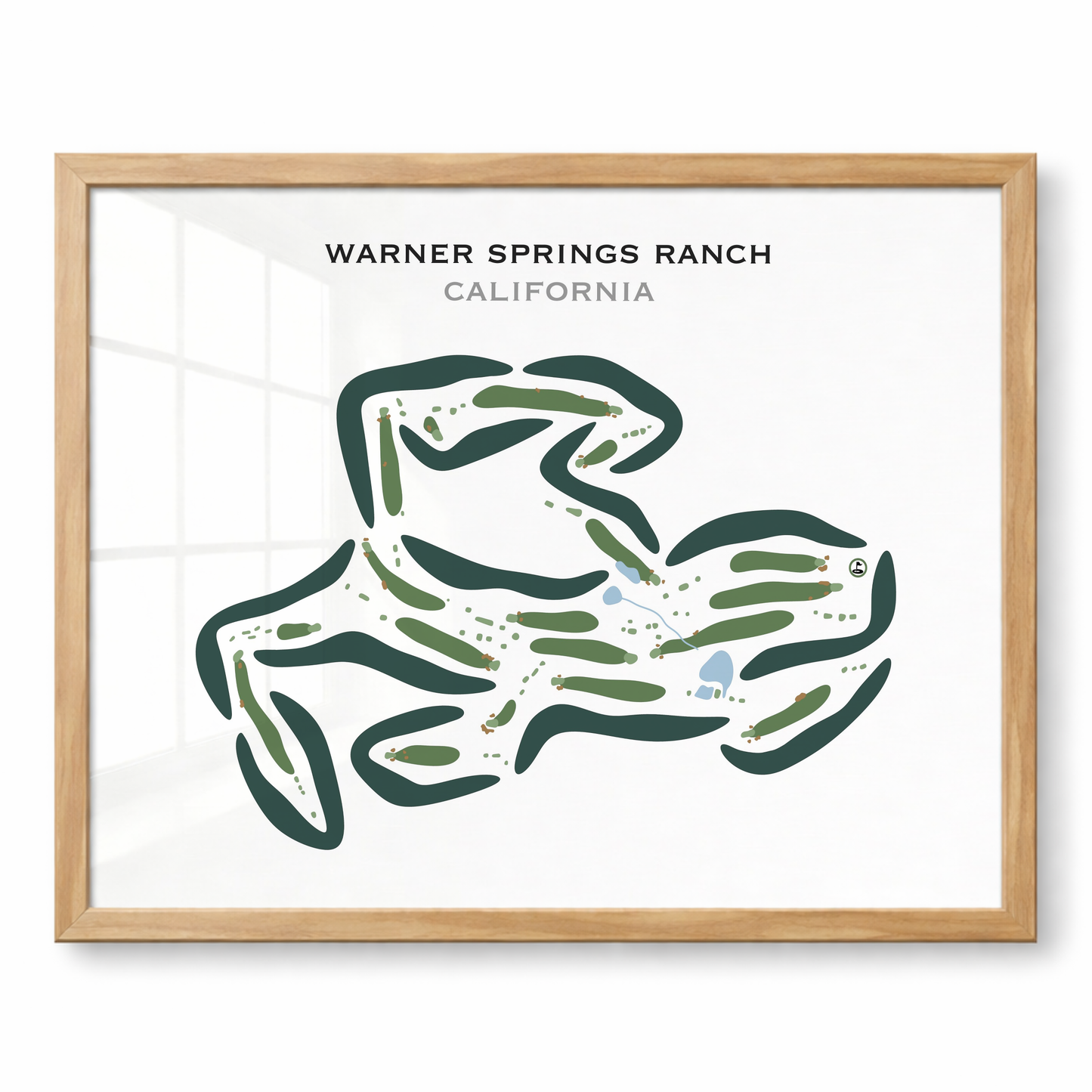 Warner Springs Ranch, California - Printed Golf Courses