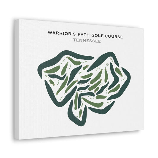 Warriors' Path Golf Course, Tennessee - Printed Golf Courses