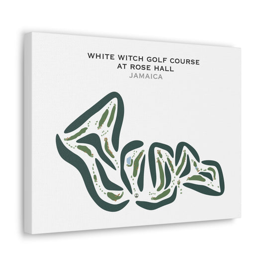 White Witch Golf Course at Rose Hall, Jamaica - Printed Golf Courses