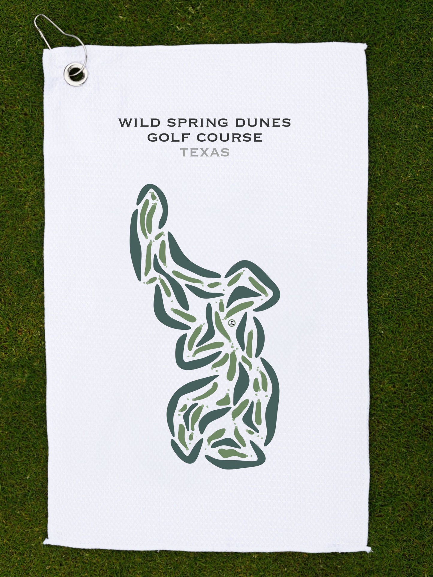 Wild Spring Dunes Golf Course, Mt. Enterprise, Texas - Printed Golf Courses