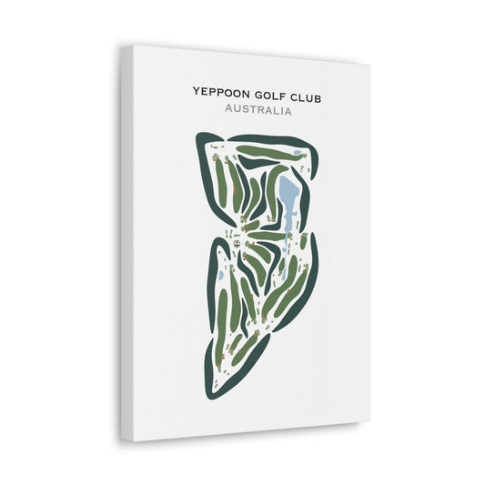 Yeppoon Golf Club, Australia - Printed Golf Courses