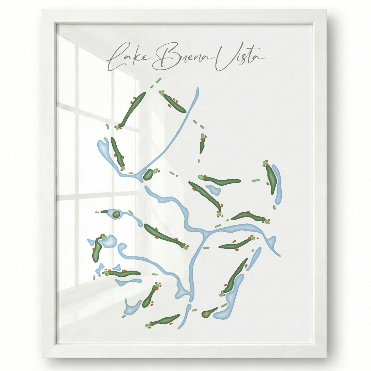 Lake Buena Vista‎, Florida - Gradient Style