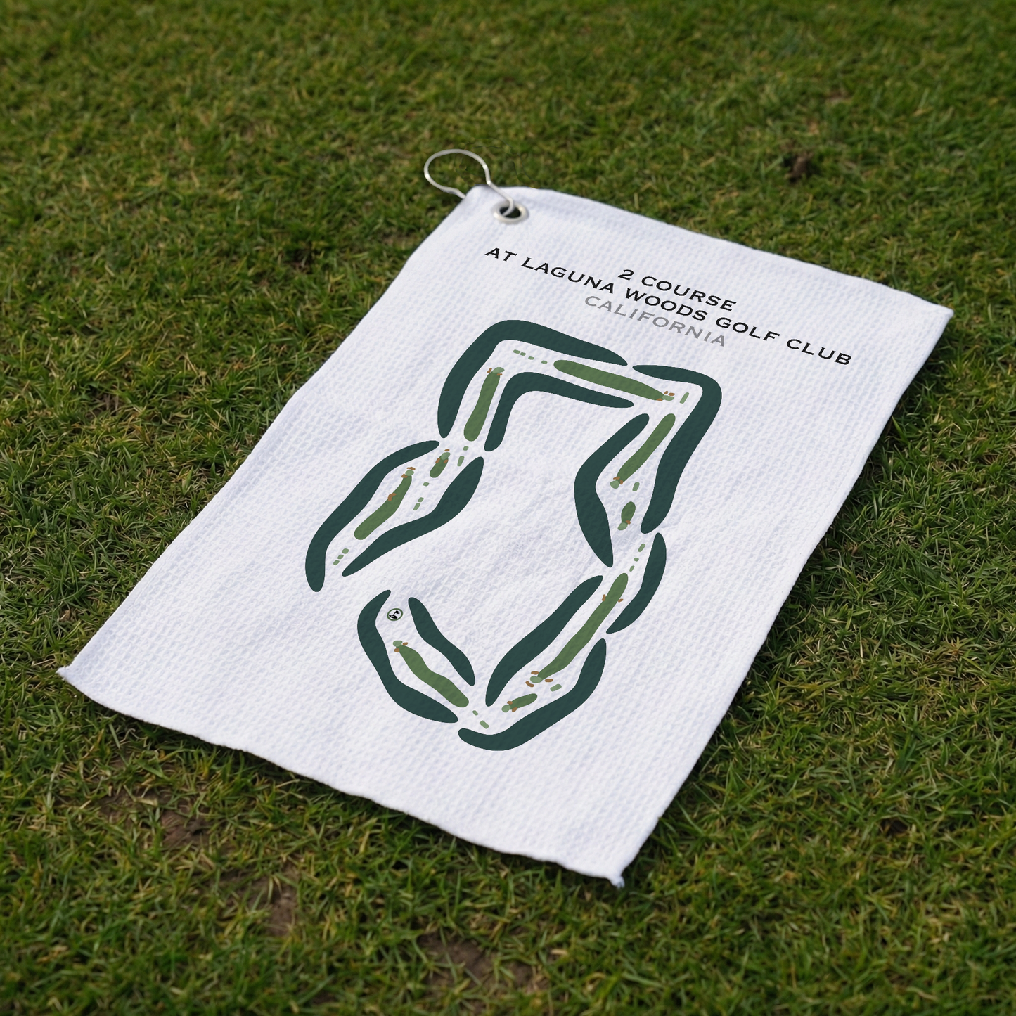 2 Course at Laguna Woods Golf Club, California - Printed Golf Courses