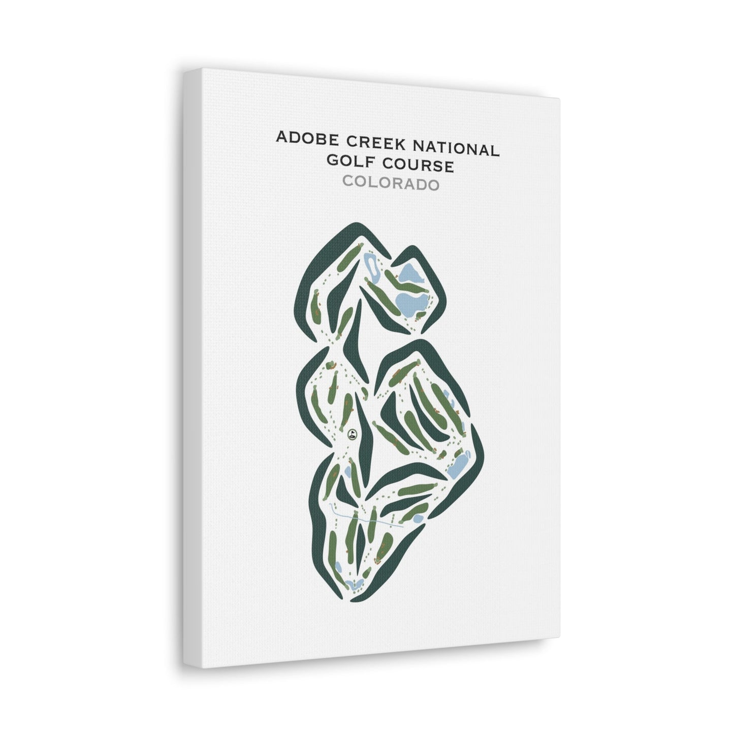 Adobe Creek National Golf Course, Colorado - Printed Golf Courses