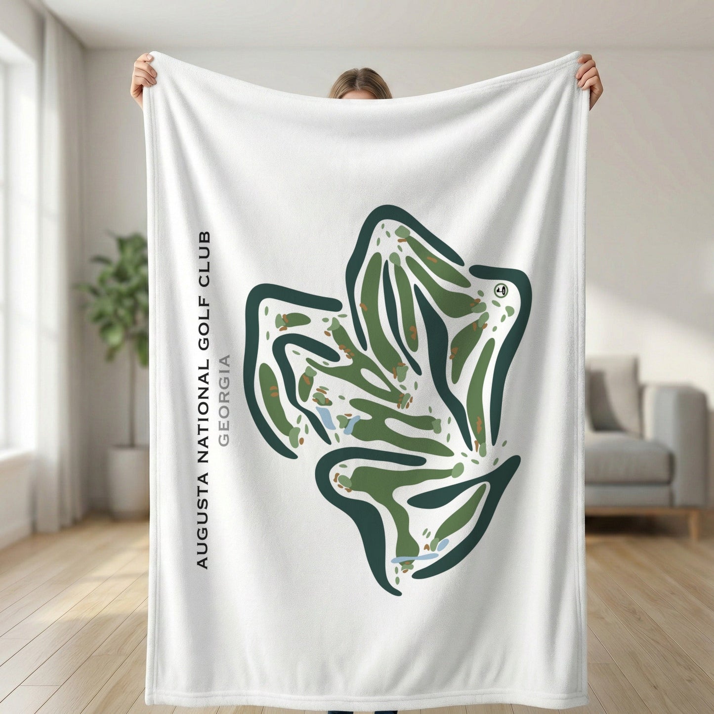 Augusta National Golf Club, Georgia - Printed Golf Courses