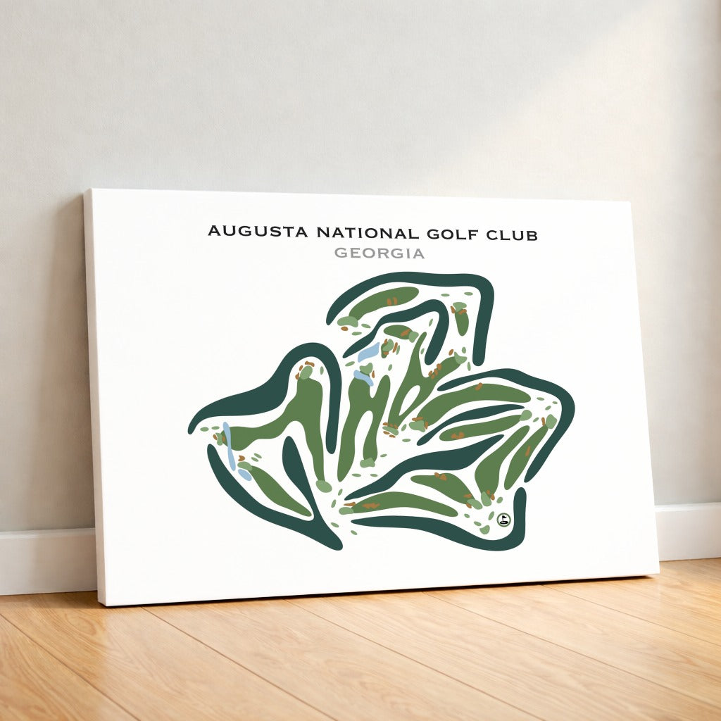 Augusta National Golf Club, Georgia - Printed Golf Courses