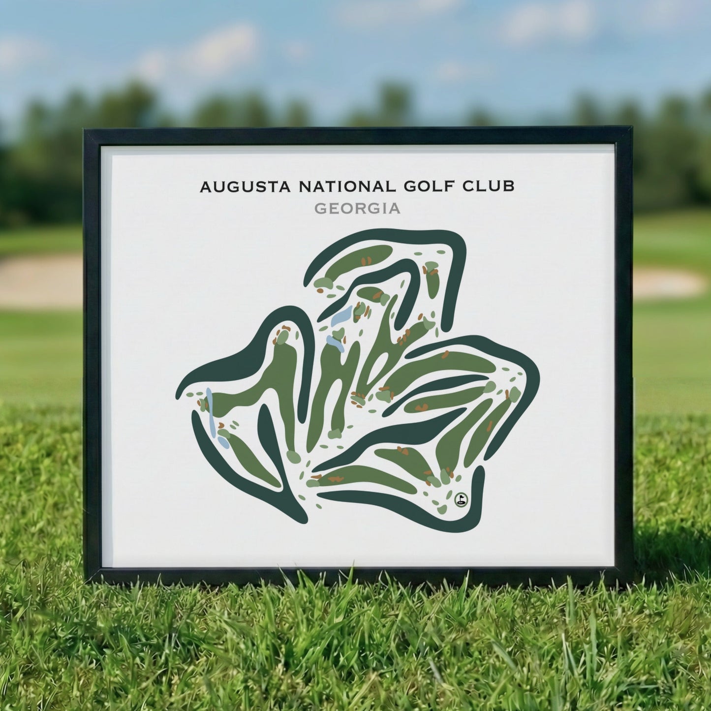 Augusta National Golf Club, Georgia - Printed Golf Courses
