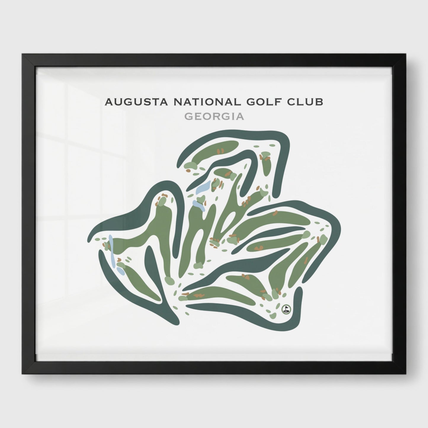 Augusta National Golf Club, Georgia - Printed Golf Courses