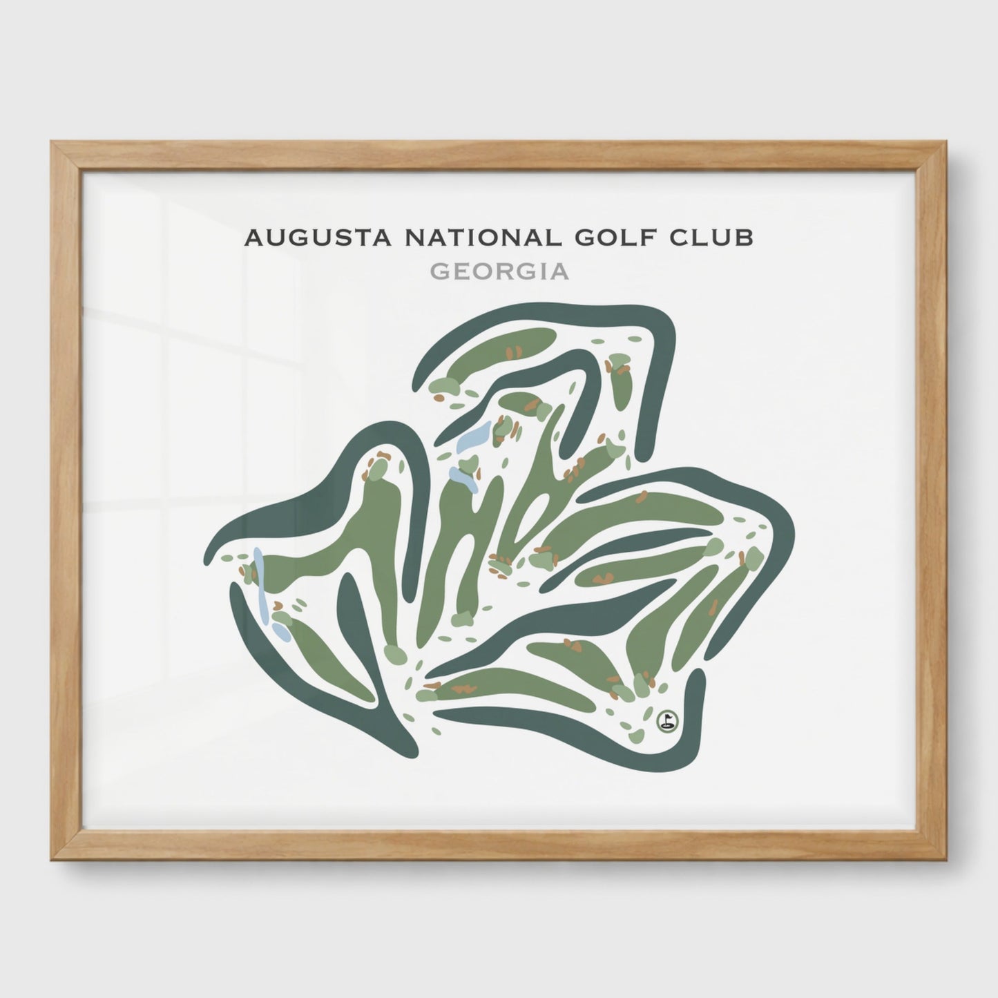 Augusta National Golf Club, Georgia - Printed Golf Courses