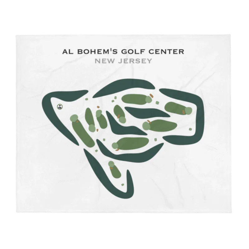 Al Bohem's Golf Center, New Jersey - Printed Golf Courses