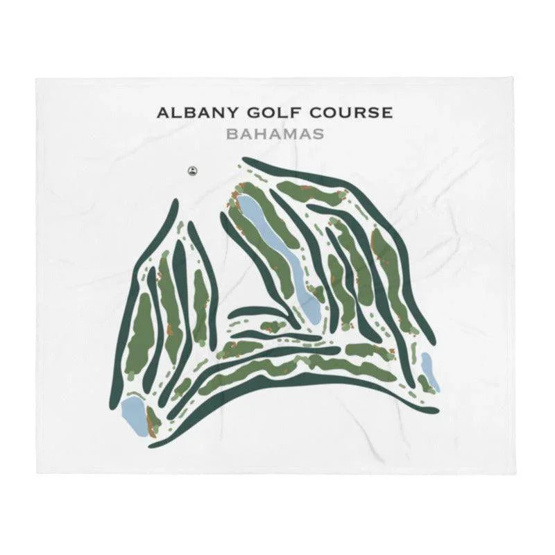 Albany Golf Course, Bahamas - Printed Golf Course