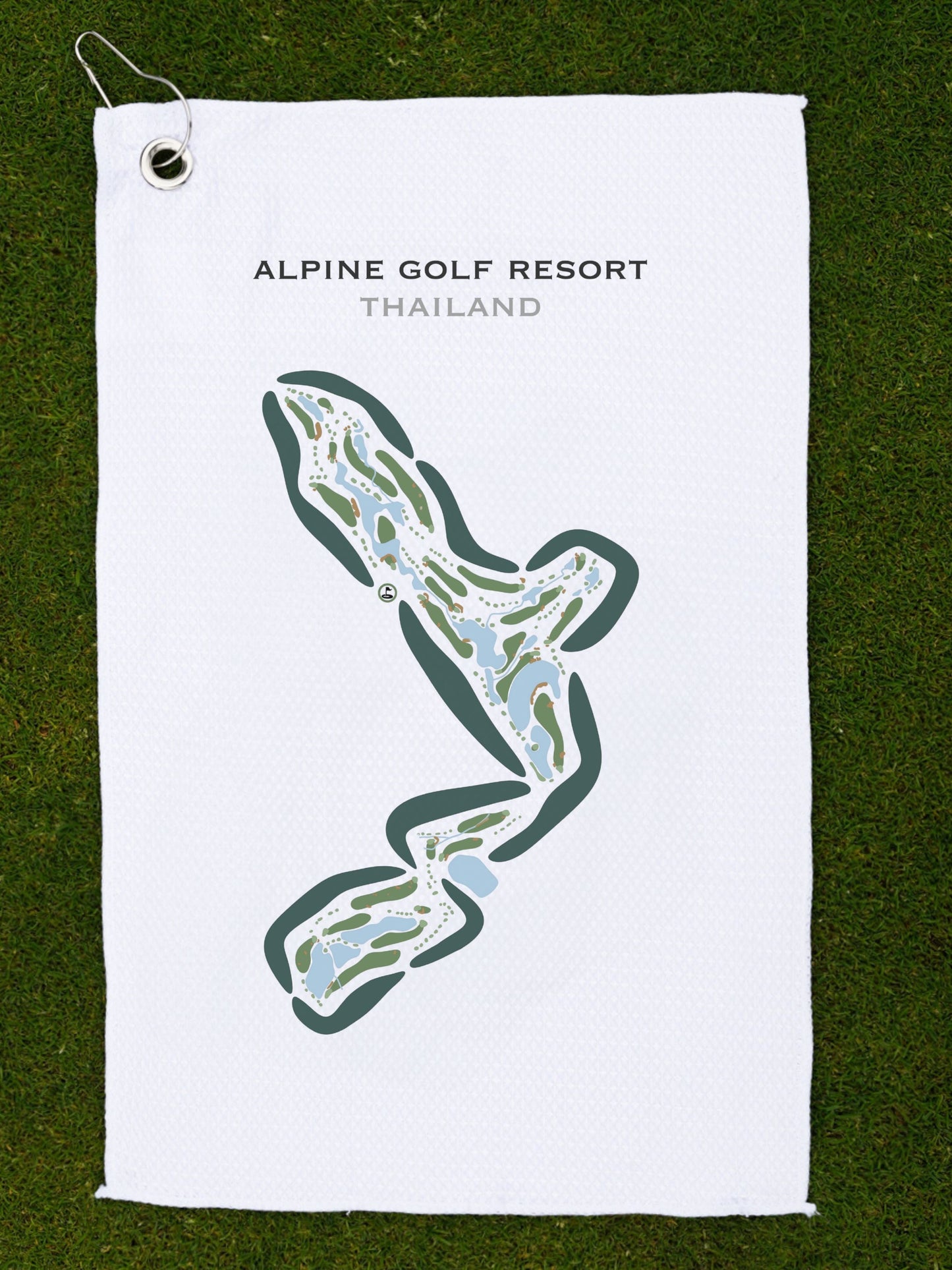Alpine Golf Resort, Thailand - Printed Golf Courses