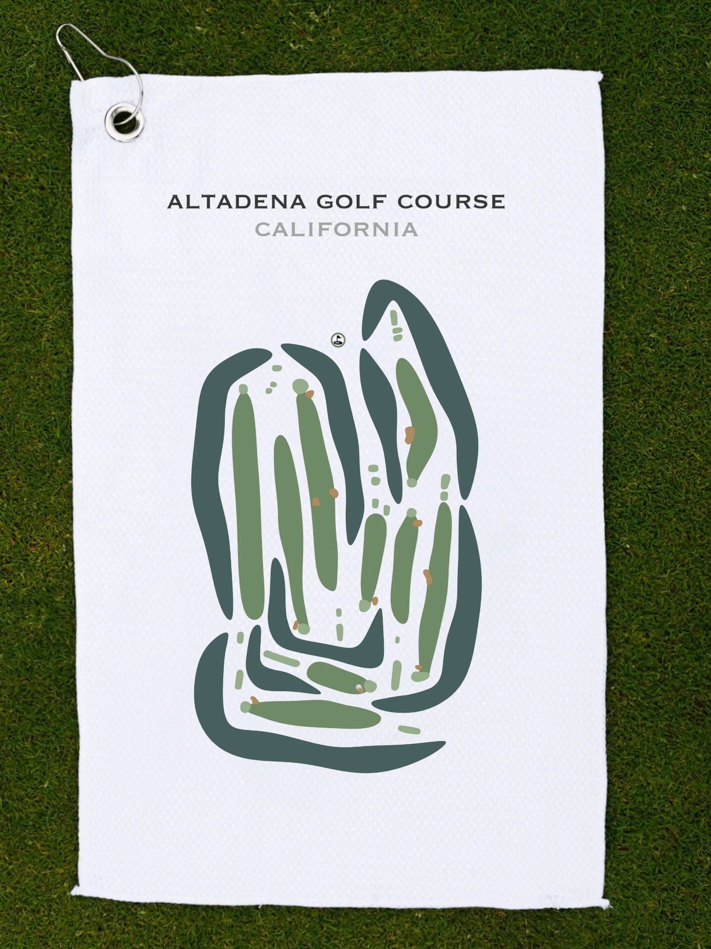Altadena Golf Course, California - Printed Golf Courses