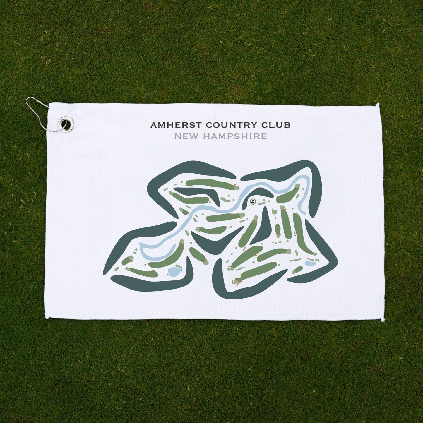Amherst Country Club, New Hampshire - Printed Golf Courses