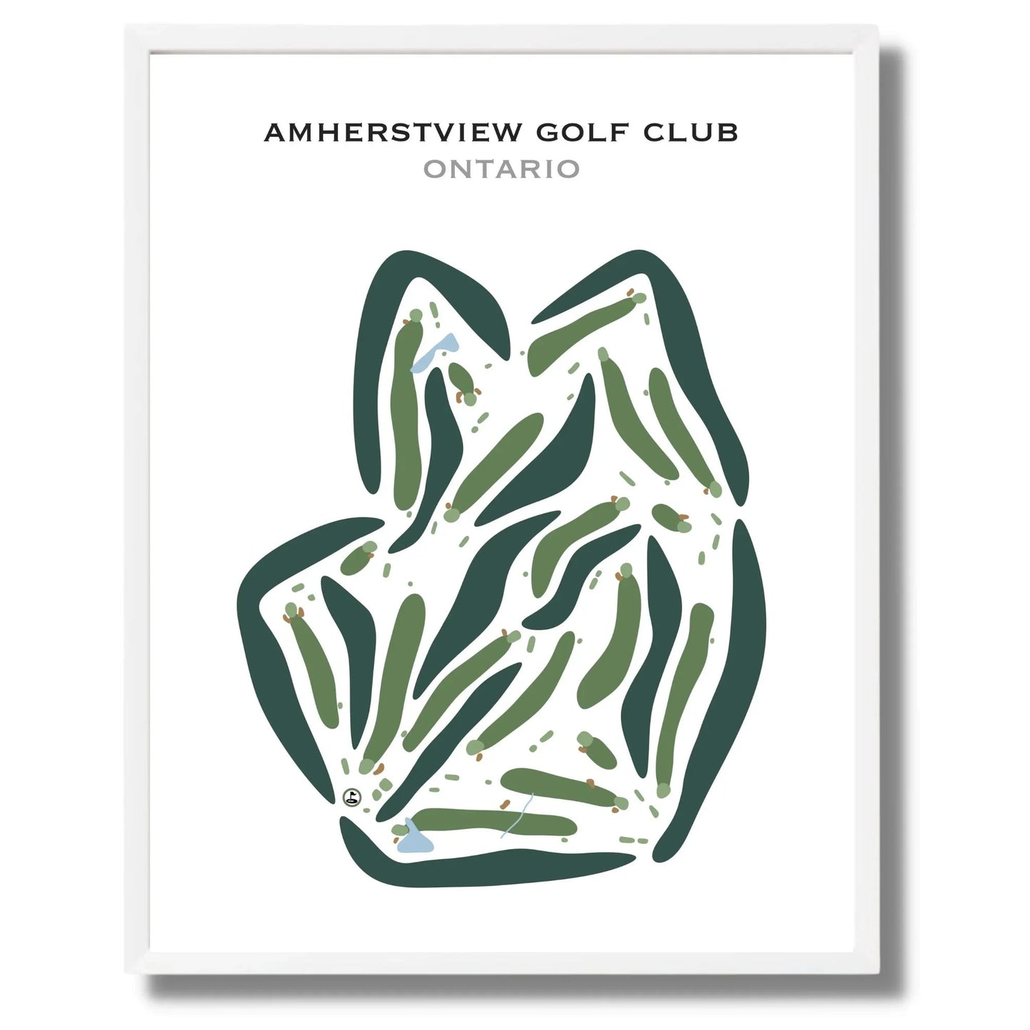 Amherstview Golf Club, Canada - Printed Golf Courses