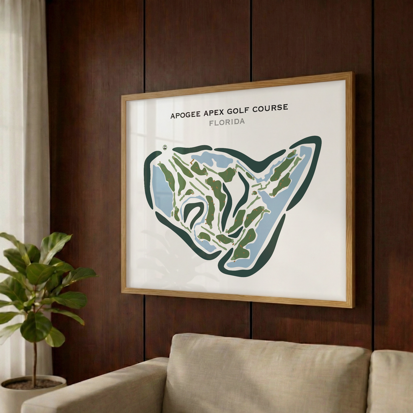 Apogee Apex Golf Course, Florida - Printed Golf Courses