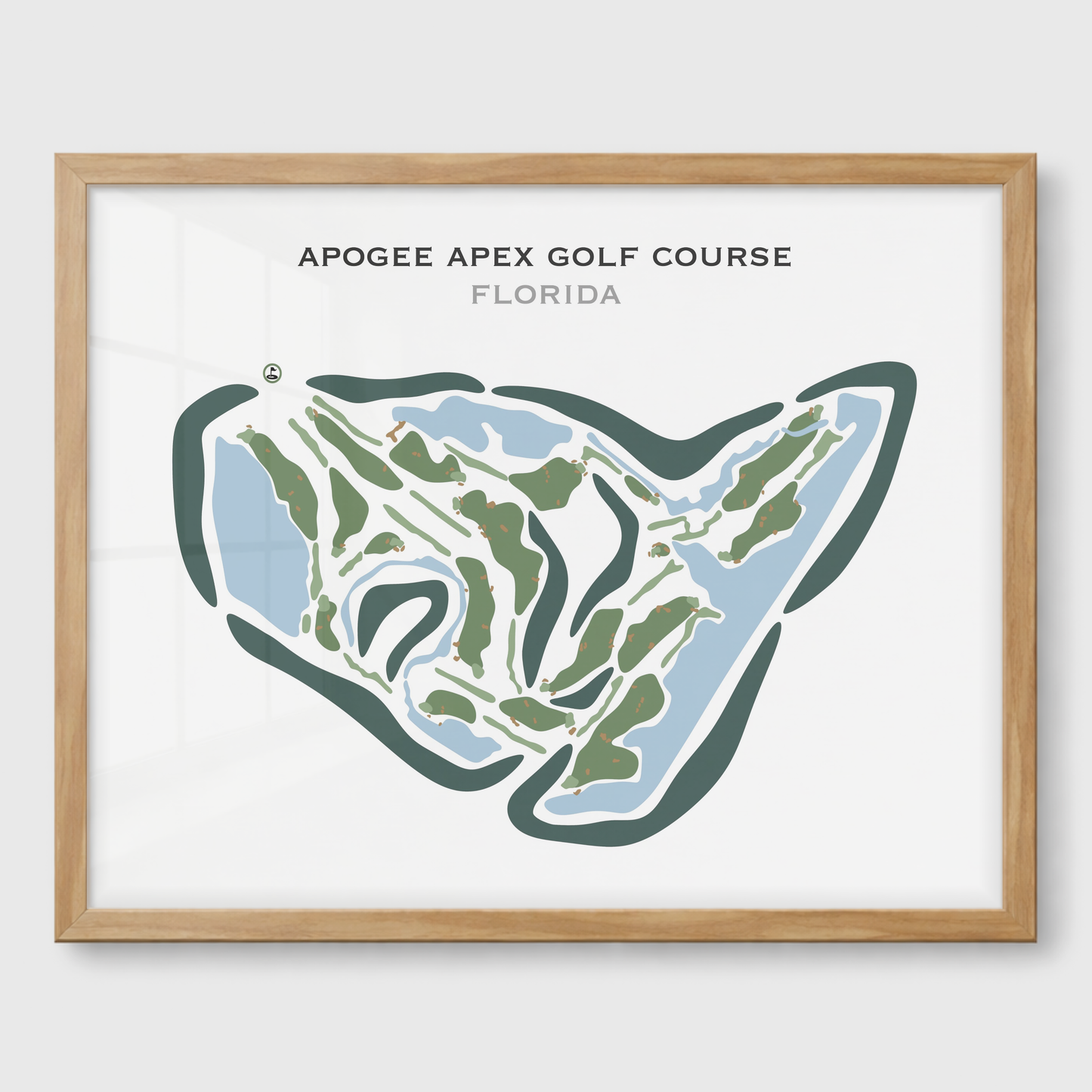 Apogee Apex Golf Course, Florida - Printed Golf Courses