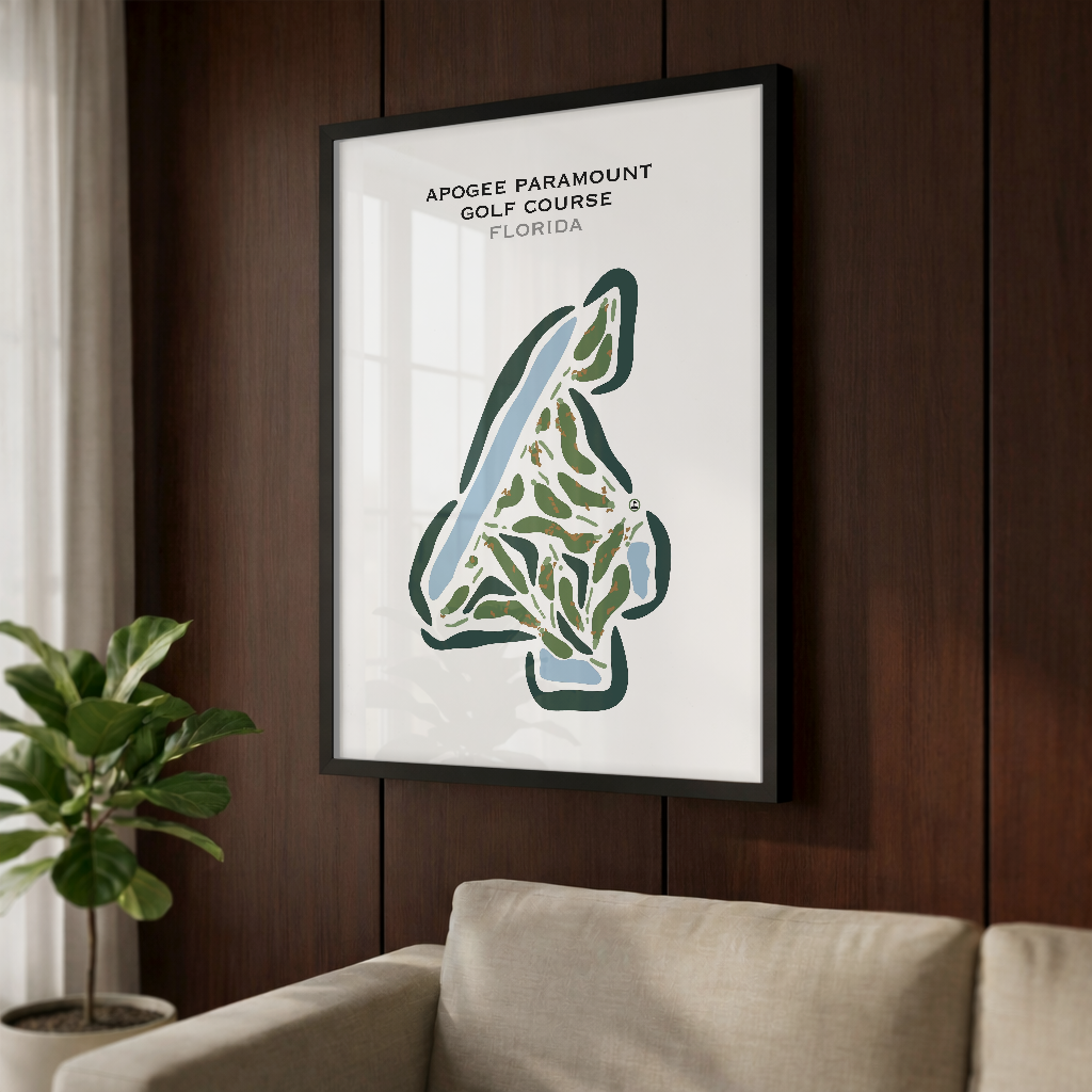 Apogee Paramount Golf Course, Florida - Printed Golf Courses