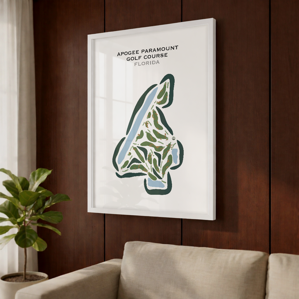 Apogee Paramount Golf Course, Florida - Printed Golf Courses