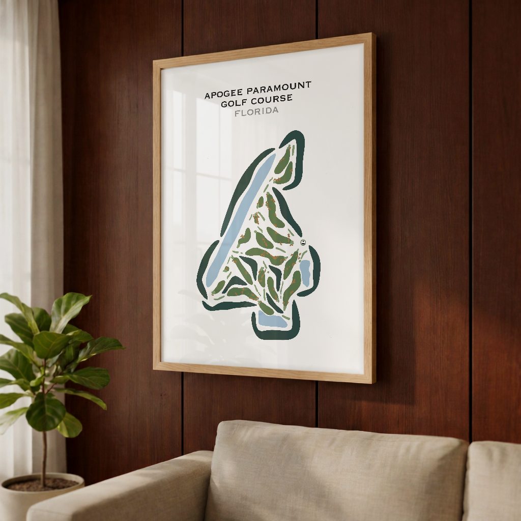 Apogee Paramount Golf Course, Florida - Printed Golf Courses