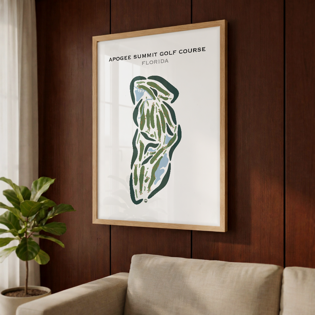 Apogee Summit Golf Course, Florida - Printed Golf Courses